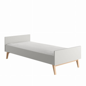 Pinio Łóżko 200x90 cm Swing Szare