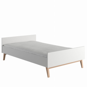 Pinio Łóżko 200x90 cm Swing Białe