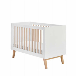 Pinio Łóżeczko 120x60 cm Swing Białe