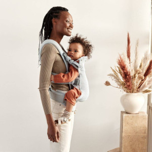 BABYBJORN - nosidełko Harmony 3D Mesh, Srebrny