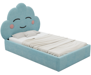Tapicerowane łóżko dla dzieci Chmurka LUX