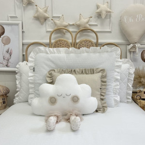 Plumeti Komplet pościel z wypełnieniem Biały - różne wymiary