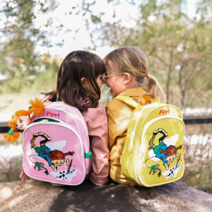 Plecak dla przedszkolaka żółty Pippi