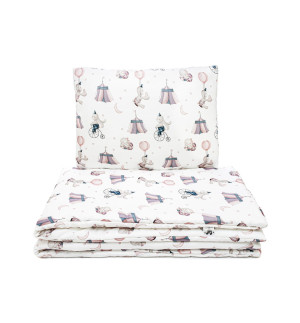Bambusowa pościel z wypełnieniem 100x135 cm Cyrk