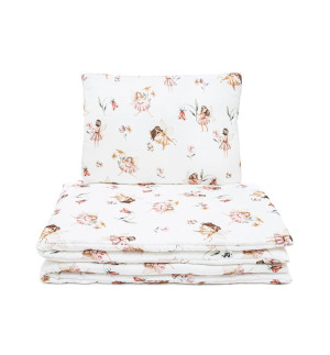 Bambusowa pościel z wypełnieniem 100x135 cm Wróżki