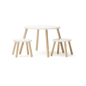 Kid's Concept - Zestaw mebli odpornych na zarysowanie KID'S BASE - Biel