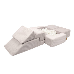 Plac zabaw sofa dla dzieci Aesthetic Bricks Ecru