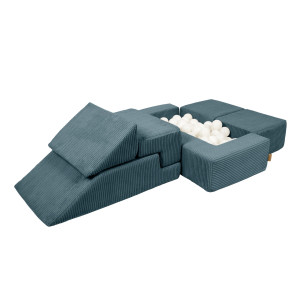 Plac zabaw sofa dla dzieci Aesthetic Bricks Turkus