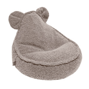 Pufa Dziecięca Sako Teddy Jasnoszara