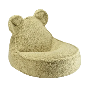 Fotelik pufa dla dziecka Bear Matcha Wigiwama