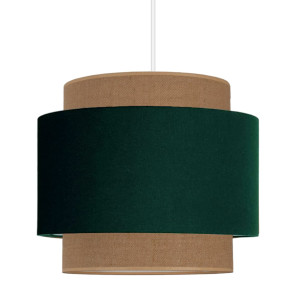 Lampka wisząca do pokoju dziecka w stylu Boho Zielona