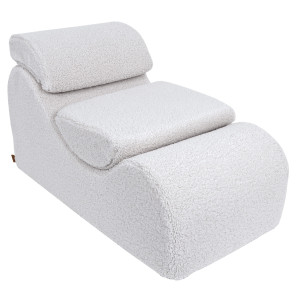 Leżanka Fotel Wypoczynkowy Wave Lounger Bearly Biały