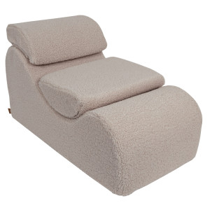 Leżanka Fotel Wypoczynkowy Wave Lounger Bearly Jasno Szary