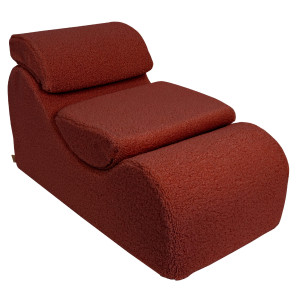 Leżanka Fotel Wypoczynkowy Wave Lounger Bearly Brąz