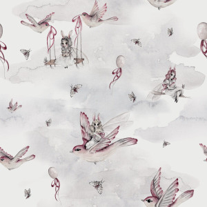 Tapeta do pokoju dziecka Wróżki by Mrs Manoe