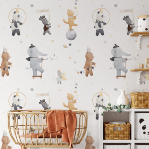 Tapeta do pokoju dziecka Circus Show 3
