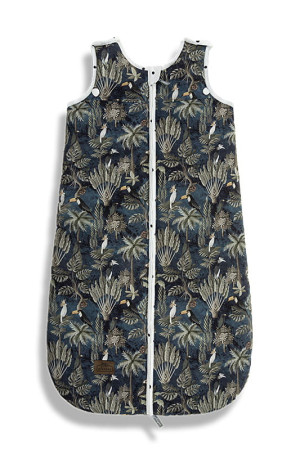 Śpiworek niemowlęcy do spania Grow Up Jungle Dark Blue