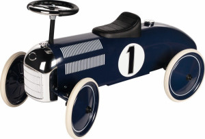 Jeździk Retro dla dzieci Formuła 1 Granatowy 12m +