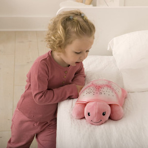 Projektor i pozytywką - Żółw różowy - Cloud b® Twinkling Twilight Turtle™