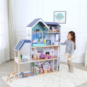 Domek dla lalek XXL Rezydencja Maya 28 el. ECOTOYS - wysyłka 24h