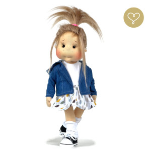 Szmaciana lalka dla dzieci Basia - Lullu Dolls