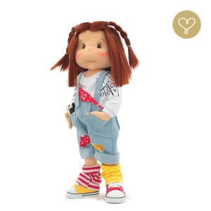 Szmaciana lalka dla dzieci Bobby - Lullu Dolls