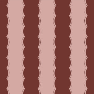 Tapeta dla dzieci do pokoju dziecka w paski fale burgundy Dekorillo