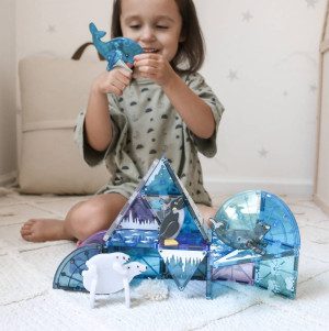MAGNA-TILES® Klocki Magnetyczne Arctic Animals 25 el.