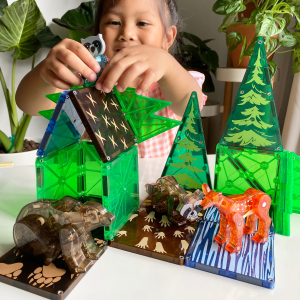 MAGNA-TILES® Klocki Magnetyczne Forest Animals 25 el.