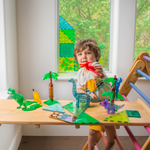 MAGNA-TILES® Klocki Magnetyczne Dino World XL 50 el.