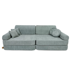 Sofa dziecięca Premium Boucle Mint