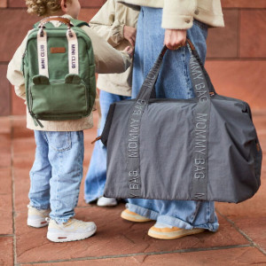 Childhome Torba do wózka Mommy Bag Signature Urban Dark Grey