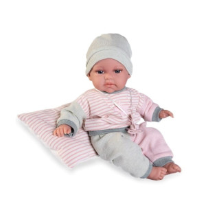 Lalka Toneta Baby gaworząca z poduszką Antonio Juan 70331