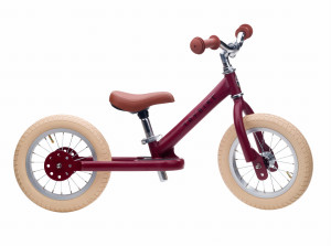 Rowerek biegowy TRYBIKE 2-kołowy, czerwony