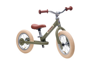 Rowerek biegowy TRYBIKE 2-kołowy, zielony