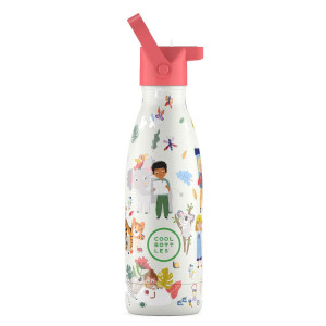 Cool Bottles Butelka termiczna Kids 350 ml Messy Robots