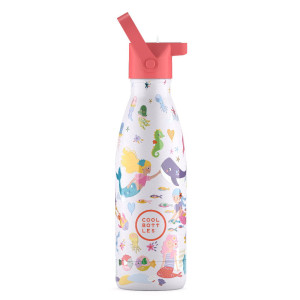 Cool Bottles Butelka termiczna 350 ml Mono Black