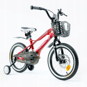 Rower dla dziecka Bmx Germina 16" cali Czerwony - POMYSŁ NA PREZENT