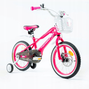 Rower dla dziecka Bmx Germina 16" cali Różowy - POMYSŁ NA PREZENT