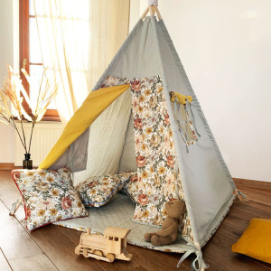 Meadow – tipi, namiot dla dzieci z matą podłogową