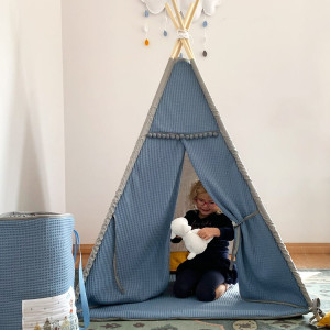 Amsterdam – tipi, namiot dla dzieci z matą podłogową