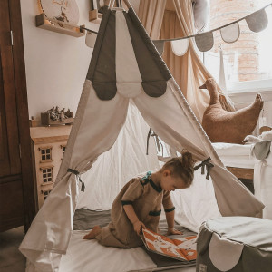 Cyrk – tipi, namiot dla dzieci z matą podłogową