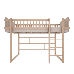 Łóżko Antresola Niska dla dziecka Basic Kaszmir 90x200 cm