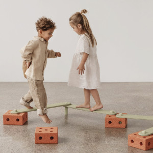 MODU - Balance Track - Burnt Orange / Dusty Green