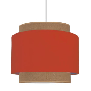 Lampka wisząca do pokoju dziecka w stylu Boho Ceglana