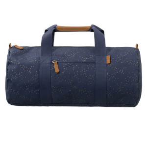 Fresk Torba Weekend bag Złote kropki Indigo