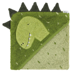 Ręcznik Kąpielowy z Kapturem 75 x 75 cm - Dinozaur Trixie Baby