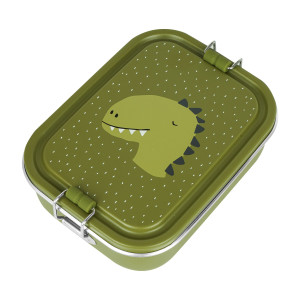 Mały stalowy lunch box - Dinozaur Trixie Baby