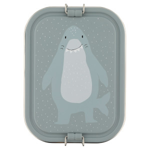 Duży stalowy lunch box - Rekin Trixie Baby