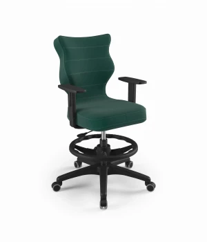 Krzesło do biurka Duo czarny Velvet 05 rozmiar 5 WK+P